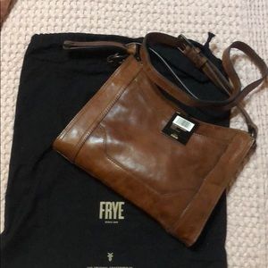 Frye crossbody brown bag